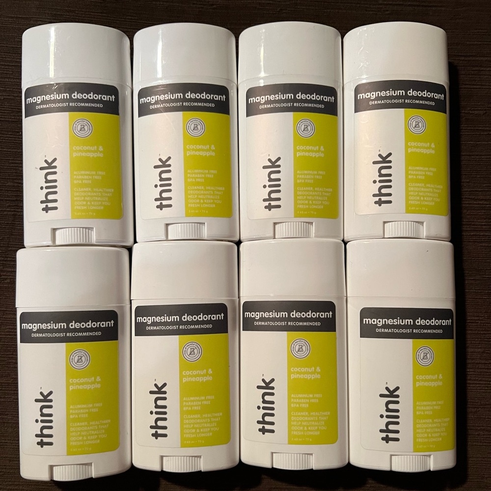 8 Tubes Think Deodorant